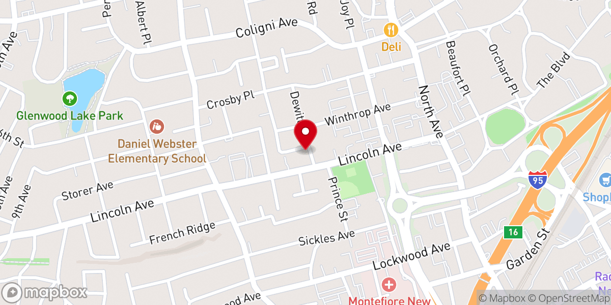 Map showing location of Faith Holy Temple Church of God International Ministries Inc
