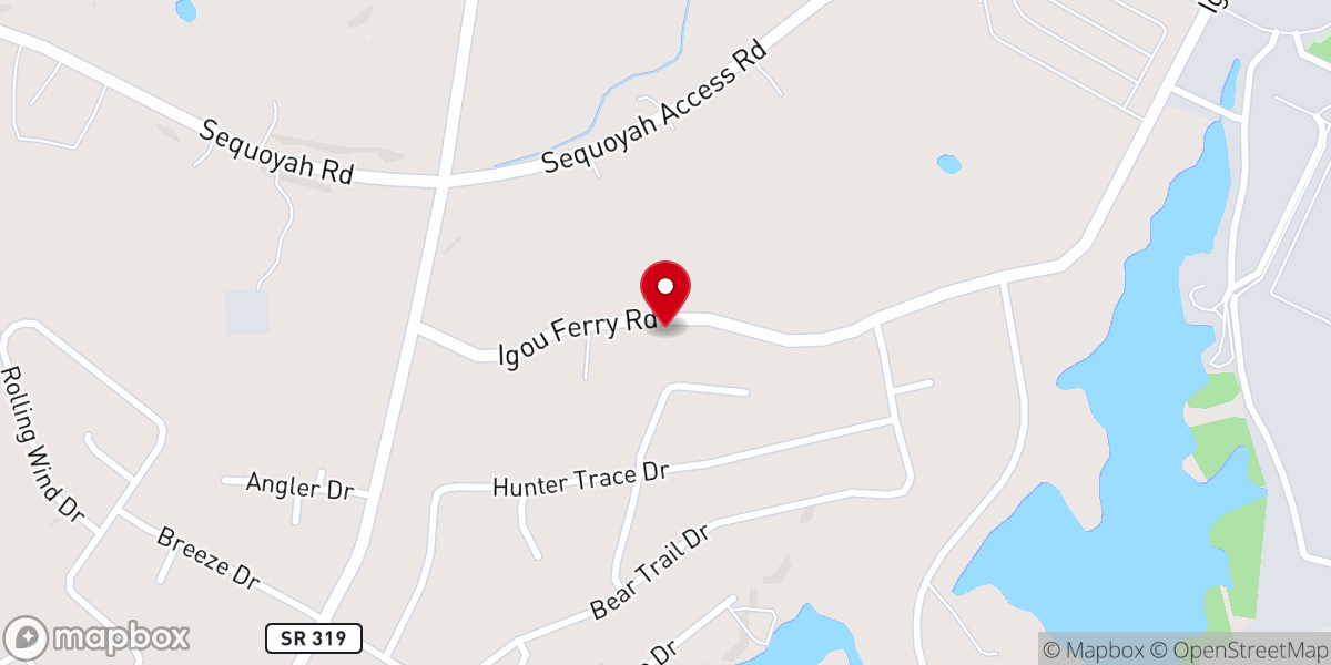 Map showing location of Loves Messenger Ministries