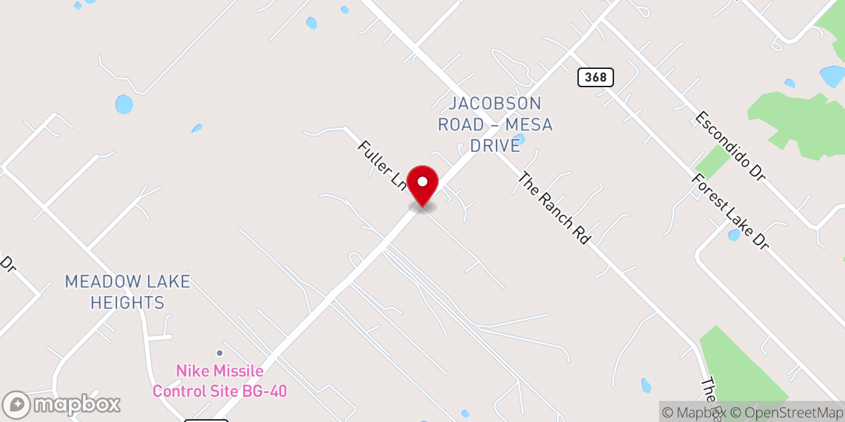 Map showing location of Iglesia Puerta Del Cielo De Austin