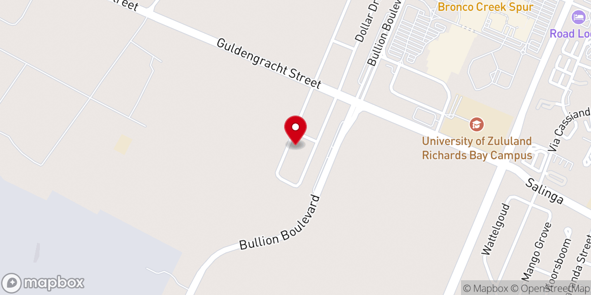 Map showing location of Christian Family Church Richards Bay