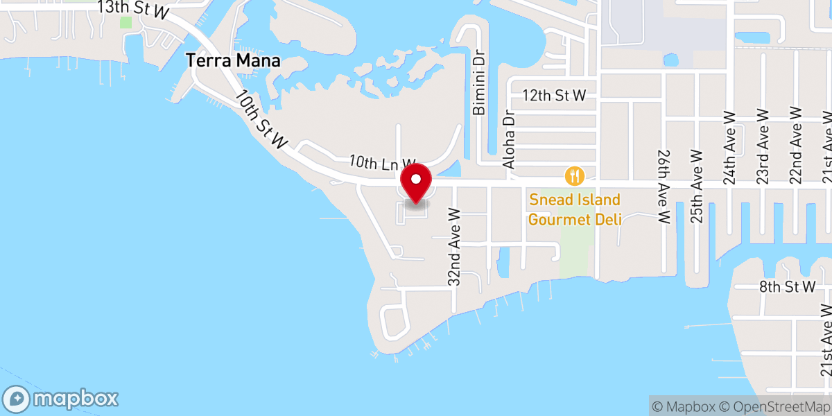 Map showing location of Palmetto Seventh-day Adventist Church