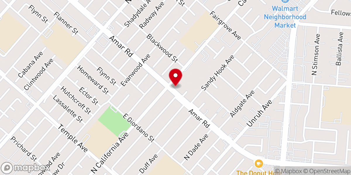 Map showing location of Companerismo Amar