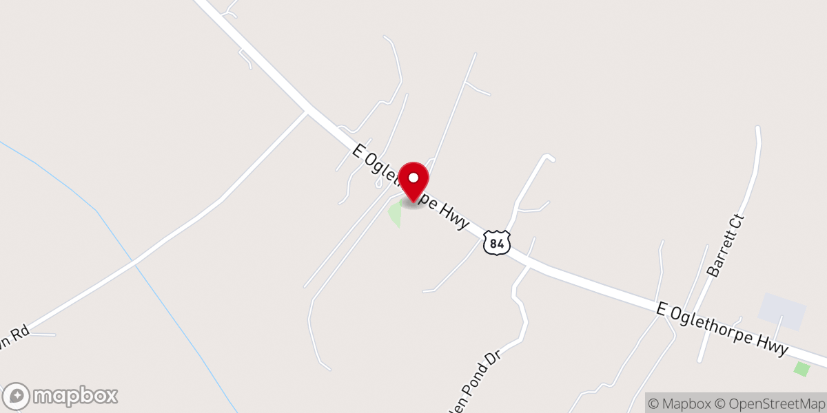 Map showing location of Wilderness Missionary Baptist Church