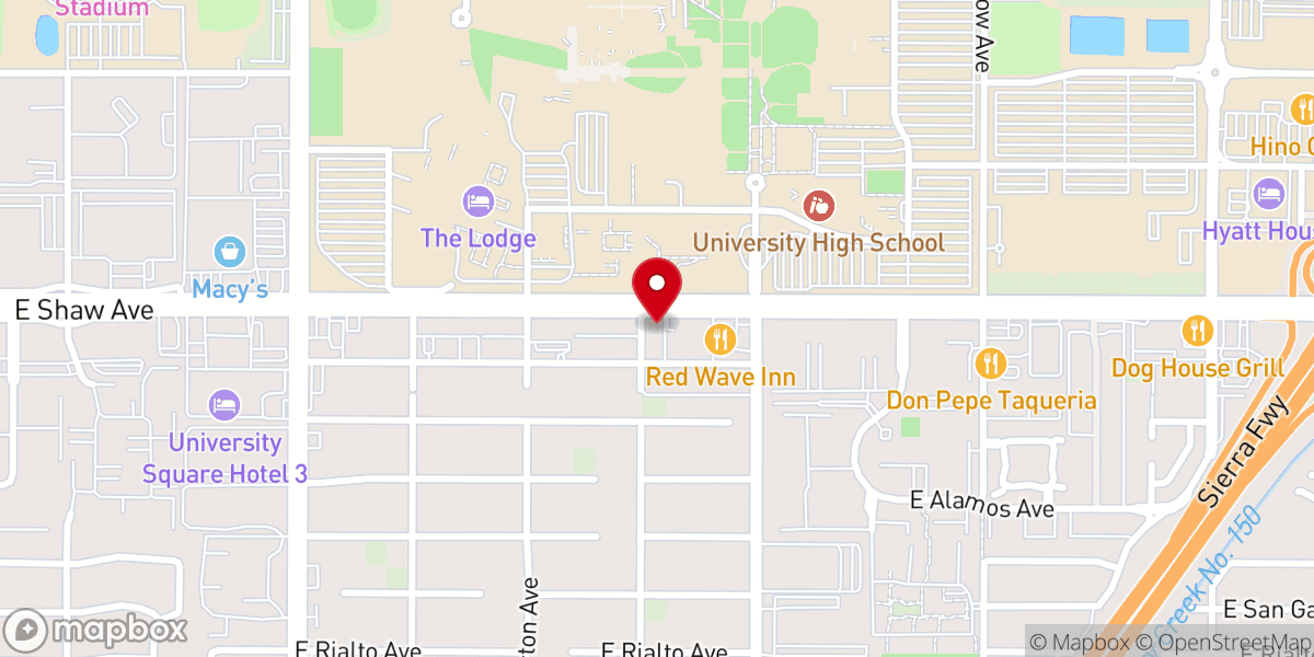 Map showing location of Sierra Pacific Synod Resource
