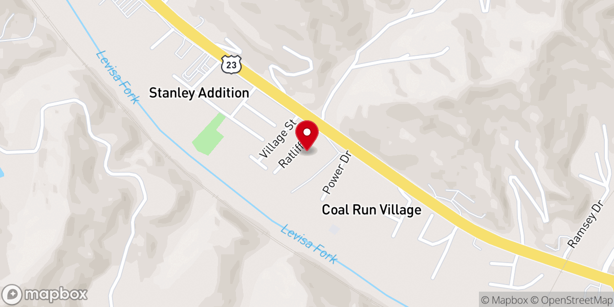 Map showing location of Pike Association of Southern Baptist