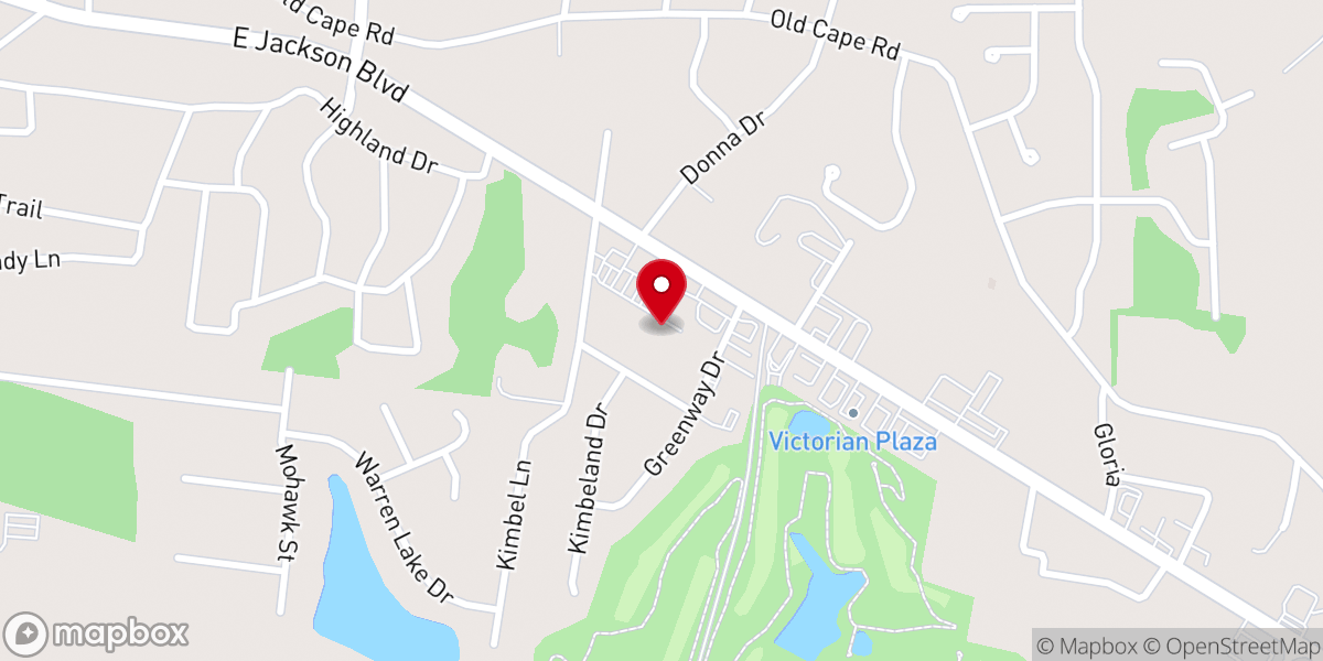 Map showing location of Gospel Life Church Jackson