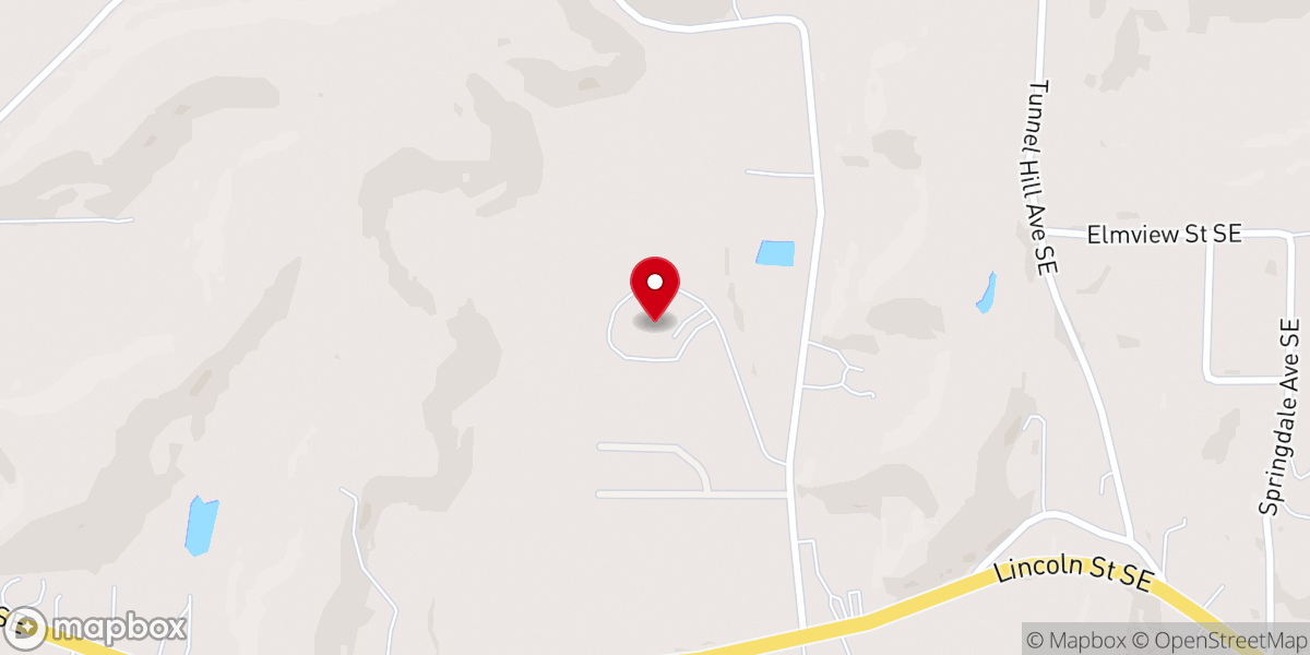 Map showing location of St Luke Lutheran Community - Minerva
