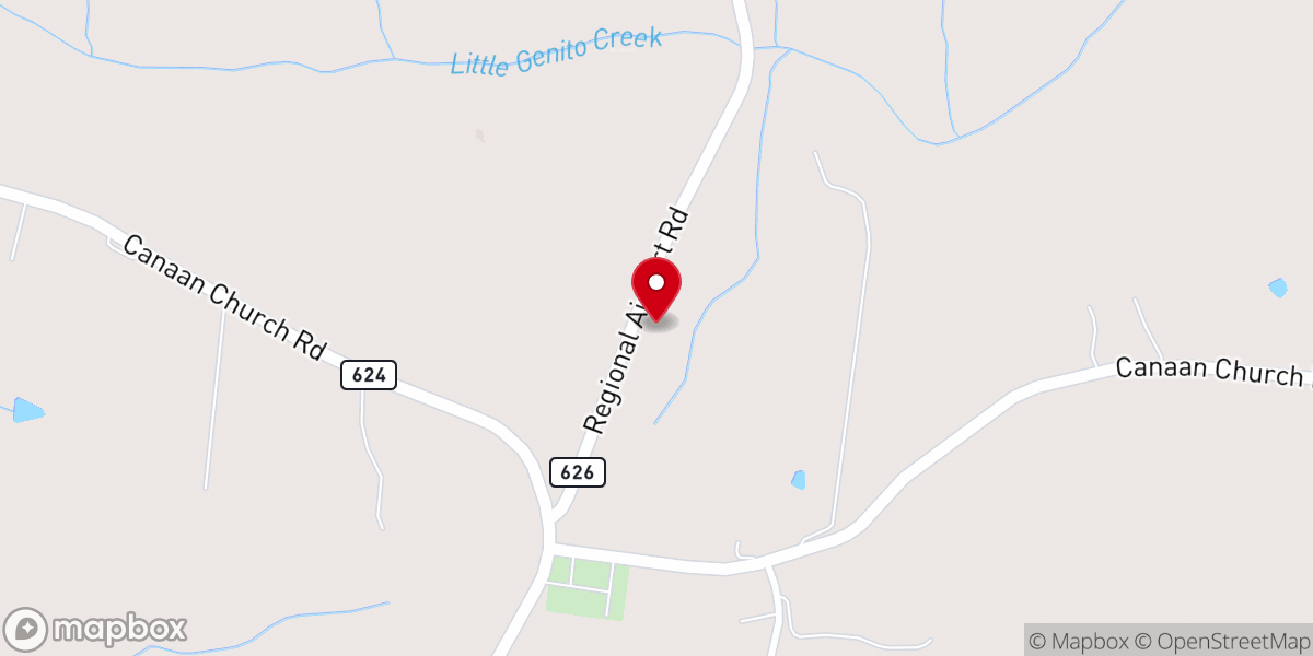 Map showing location of Miles Chapel