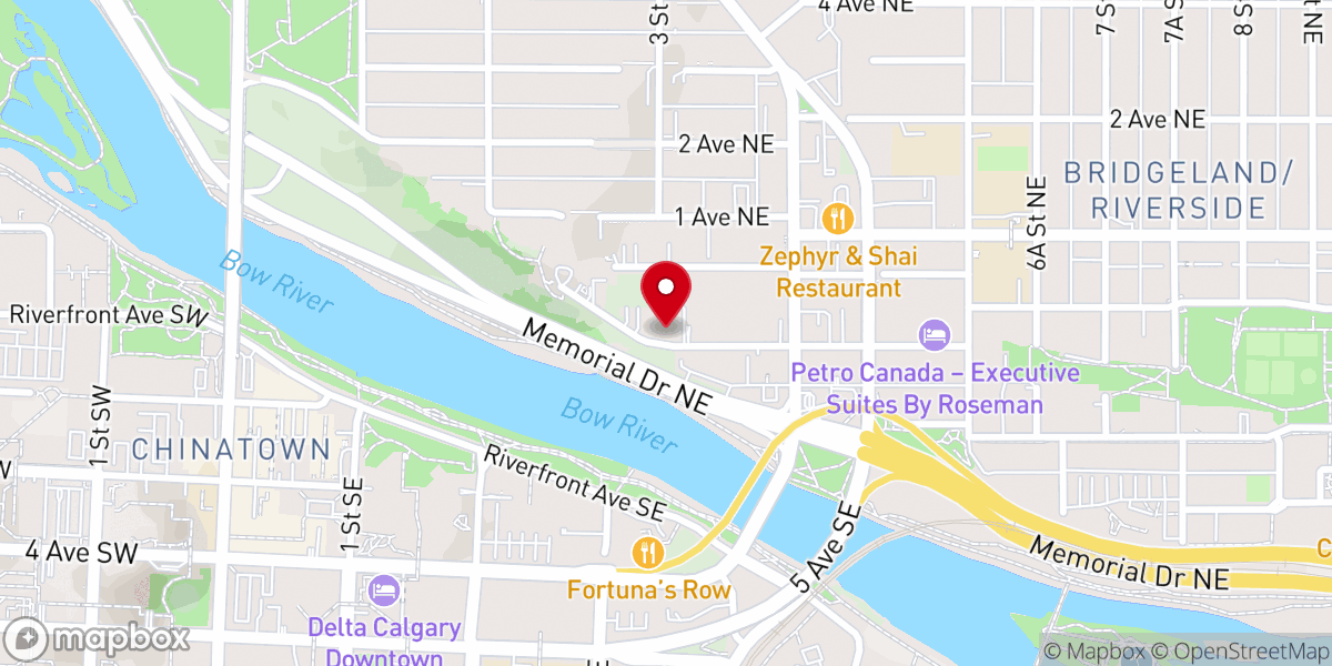 Map showing location of St. Vladimir's Ukrainian Orthodox Sobor