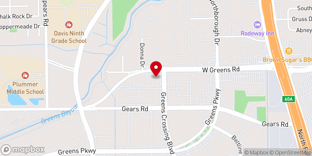 Map showing location of Christian Life & Family Center