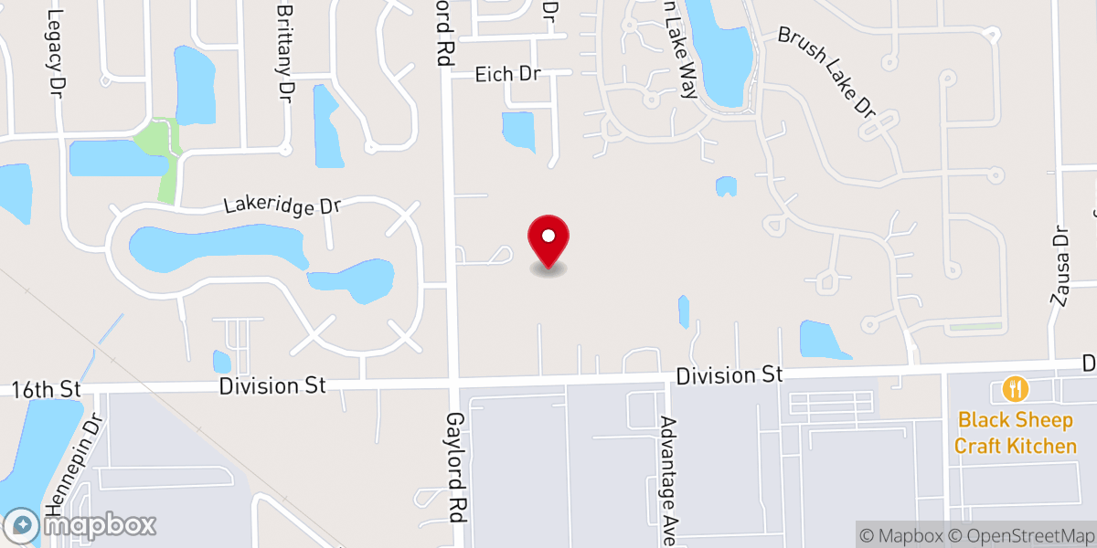 Map showing location of Seed of Life Christian Center