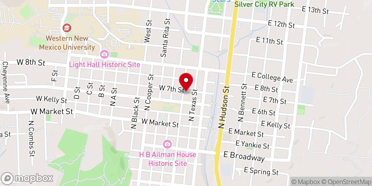 Map showing location of Church of the Good Shepherd IBP