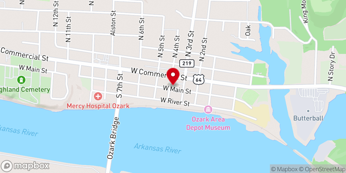Map showing location of Life Center for Truth Tabernacle
