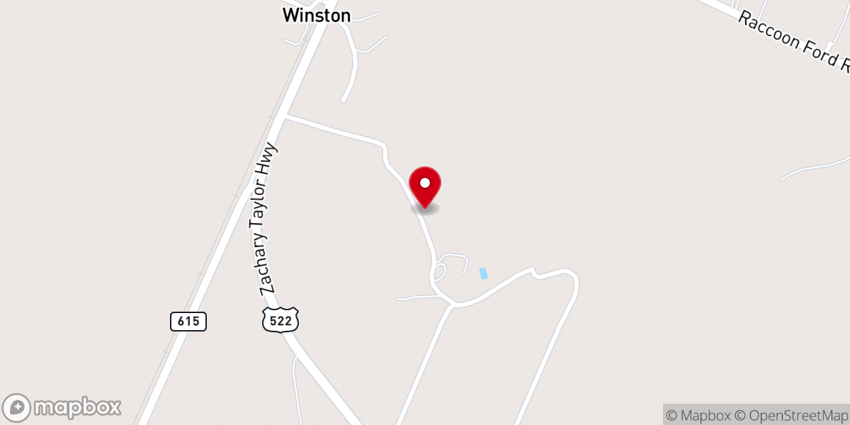 Map showing location of Calvary Chapel Crossroads Church