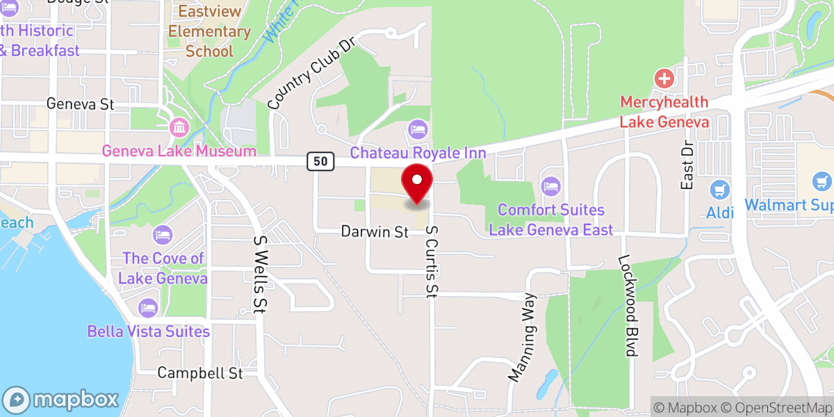 Map showing location of Saint Francis de Sales