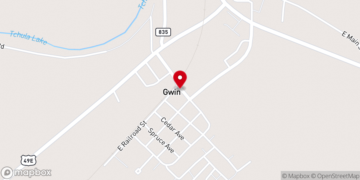 Map showing location of Star of Faith & Deliverance