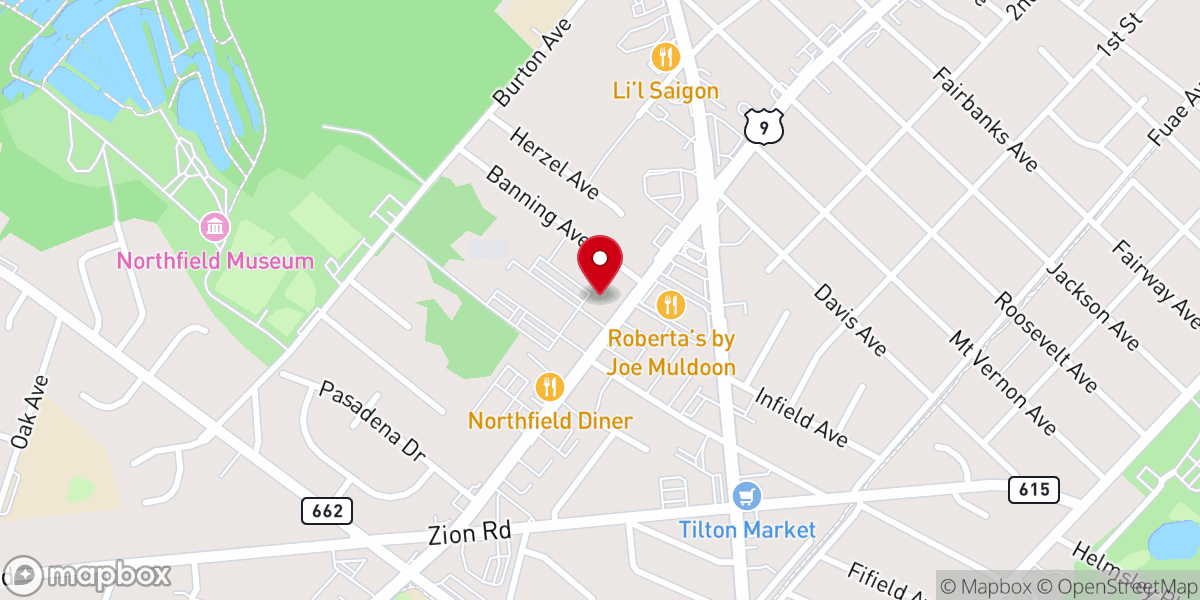Map showing location of St. Gianna Beretta Molla Parish Office