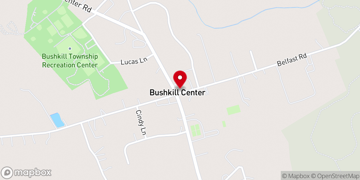 Map showing location of Faith Family Fellowship Church