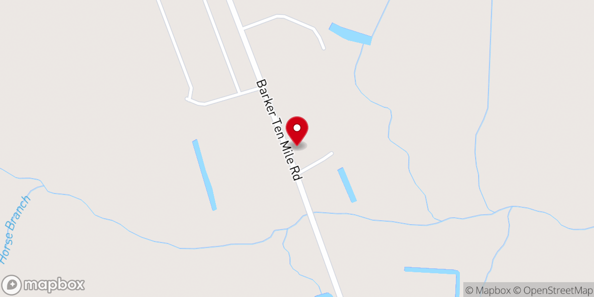 Map showing location of Saint Paul Church