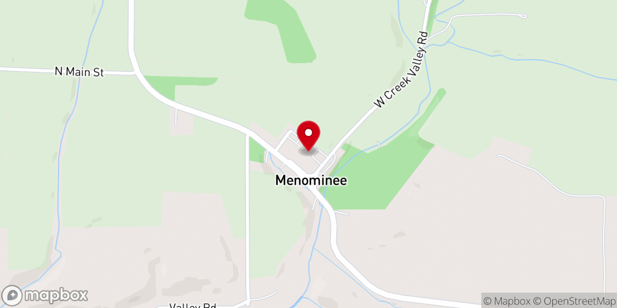 Map showing location of Nativity Blessed Virgin Mary Catholic Church