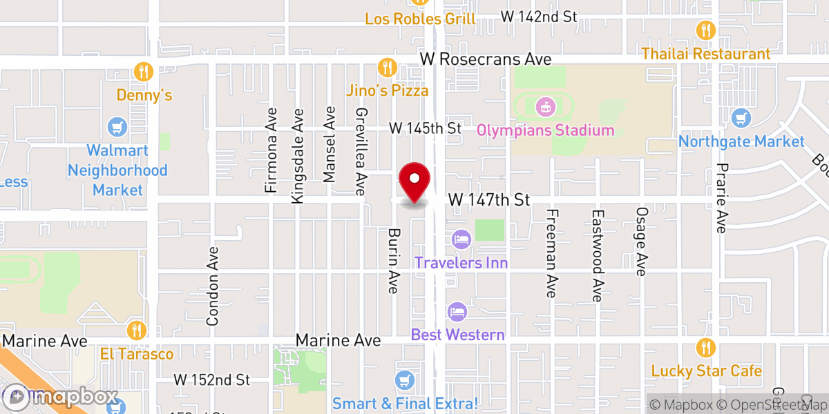 Map showing location of Centro Cristiano Dios Es Amor