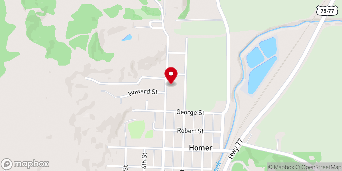 Map showing location of Saint Cornelius Catholic Church