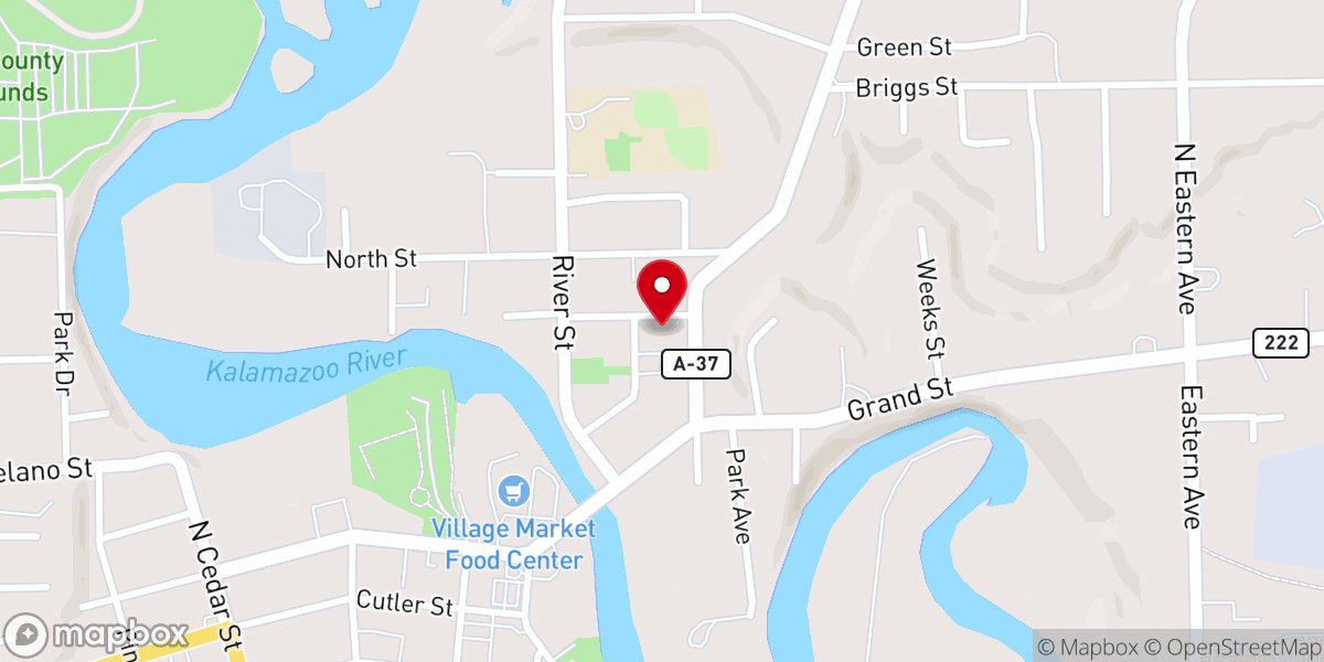Map showing location of Rectify Church