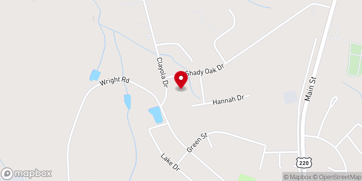 Map showing location of New Birth Church of the Living