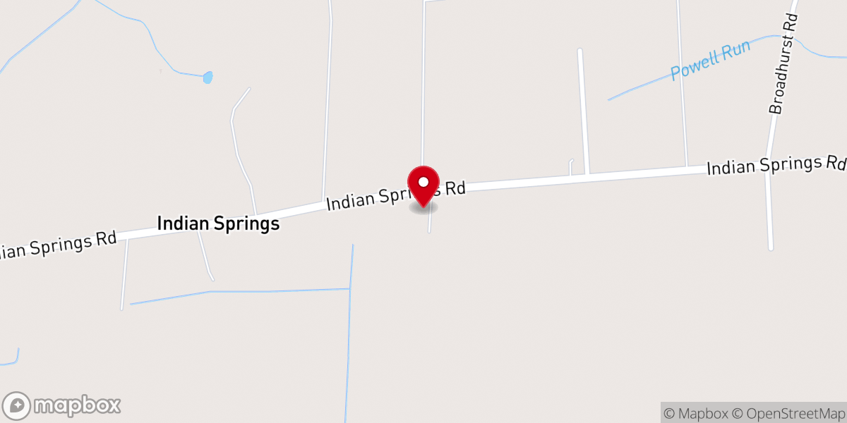 Map showing location of Best Chapel Freewill Baptist
