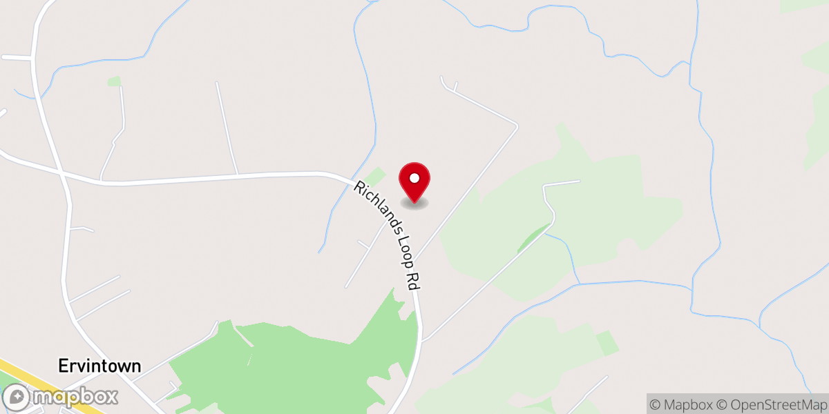 Map showing location of Community Christian Church of Christ