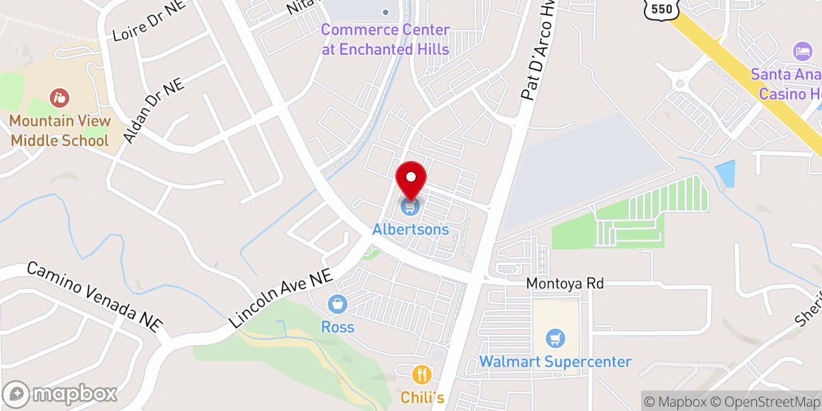 Map showing location of Saint John Vianney Church