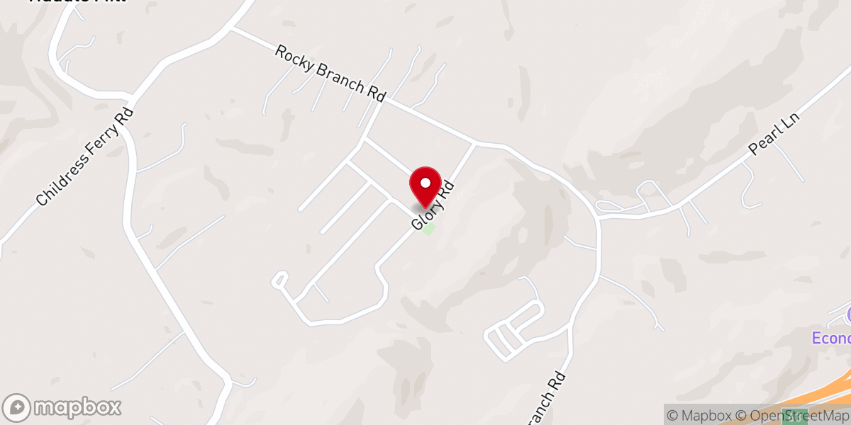 Map showing location of Shekinah Church