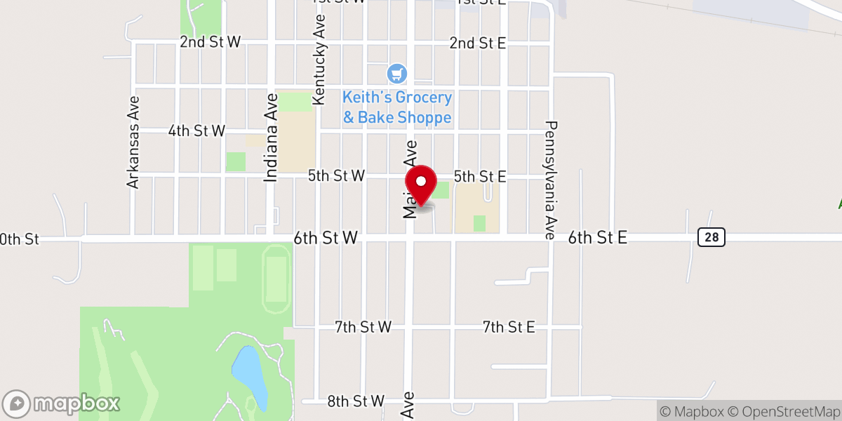 Map showing location of St Adrian Catholic Rectory