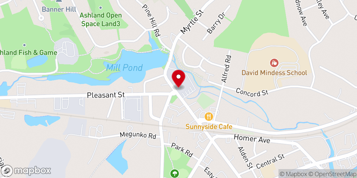 Map showing location of Assembleia de Deus Renovada USA