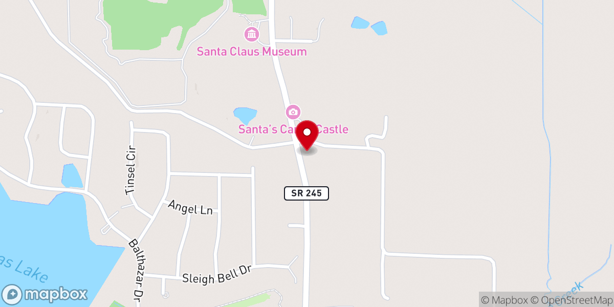 Map showing location of St Nicholas Development