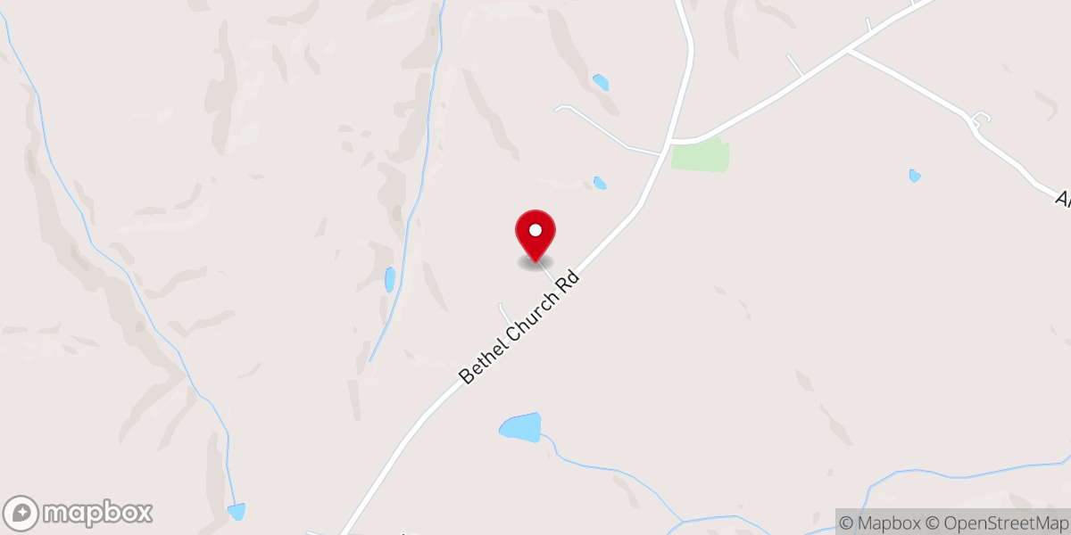 Map showing location of AAA Farms