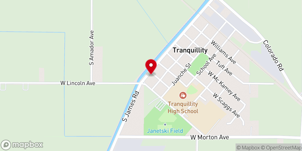 Map showing location of St Paul's Catholic Church