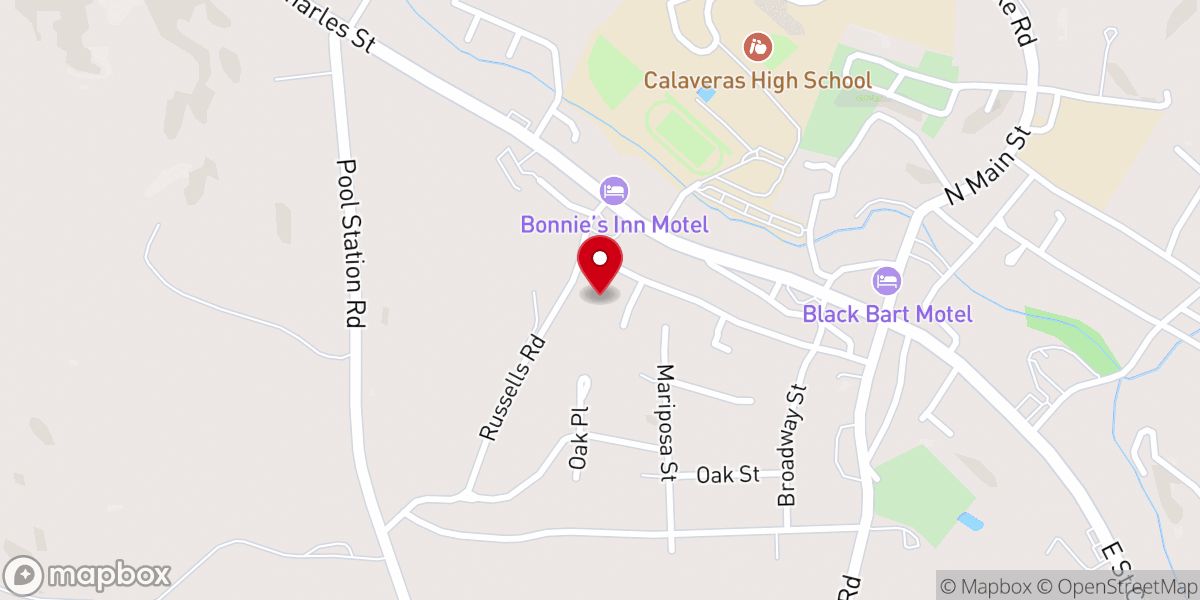 Map showing location of Springs of Life Church