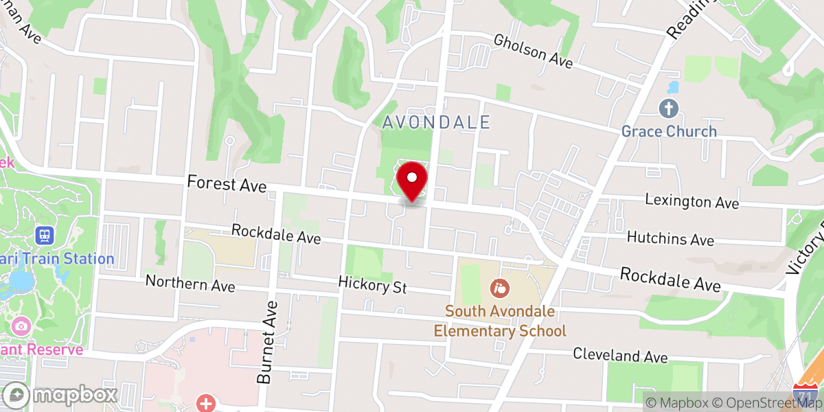 Map showing location of Rocklife Foundation