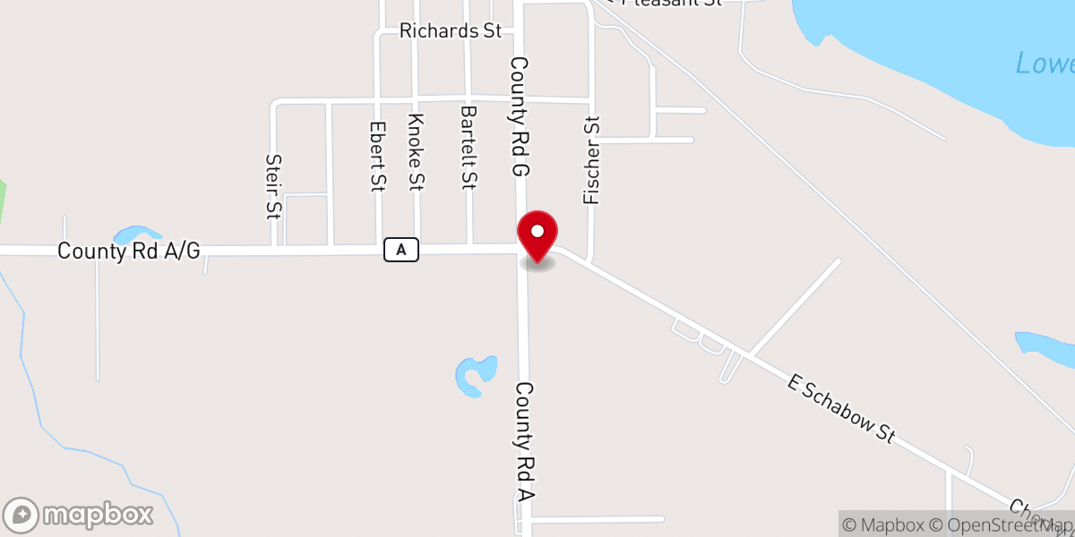 Map showing location of House of Prayer