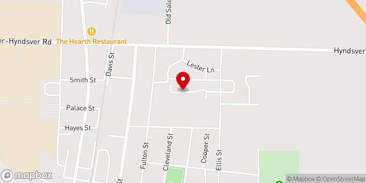 Map showing location of Chapel Ridge Martin