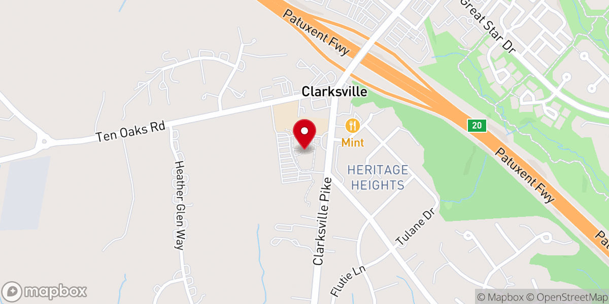 Map showing location of Saint Louis Catholic Church