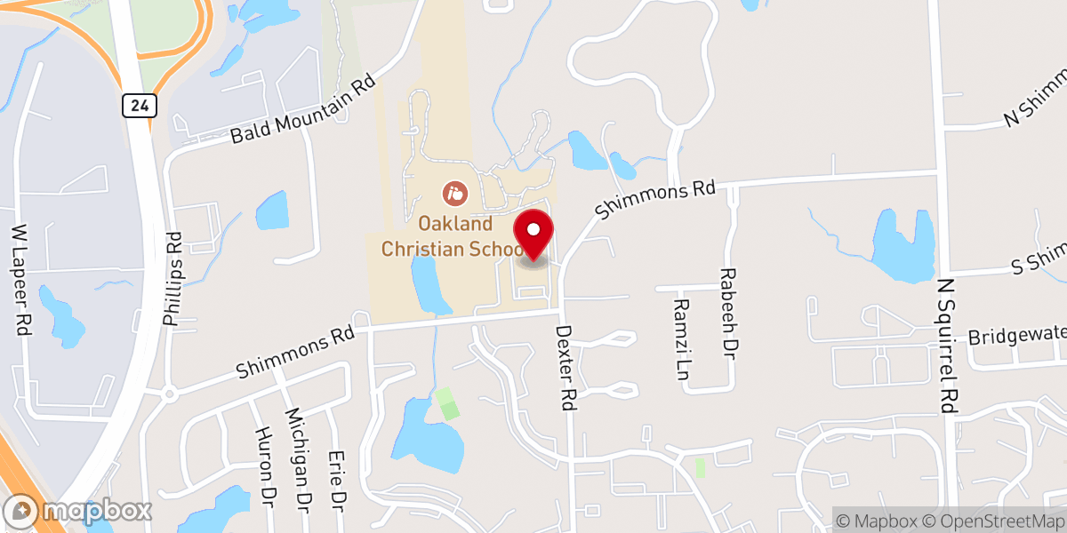 Map showing location of Jesus Is the Light of the World Ministries