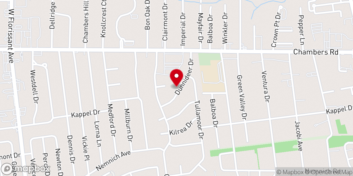 Map showing location of In God S Service