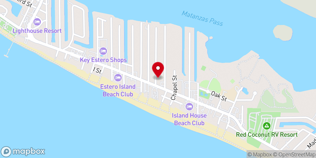 Map showing location of St. John church