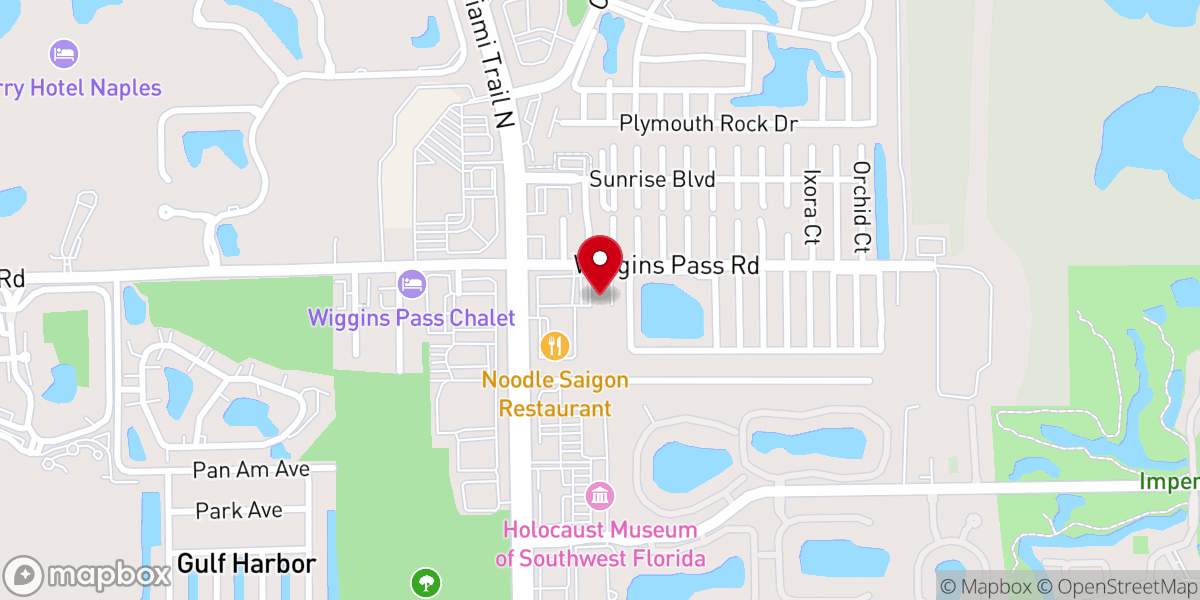 Map showing location of Restoration Church Inc a Florida Corporation