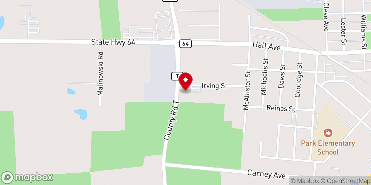 Map showing location of Faith Lutheran Church LC-MS and Preschool