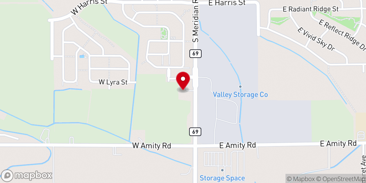 Map showing location of The Adventure Church