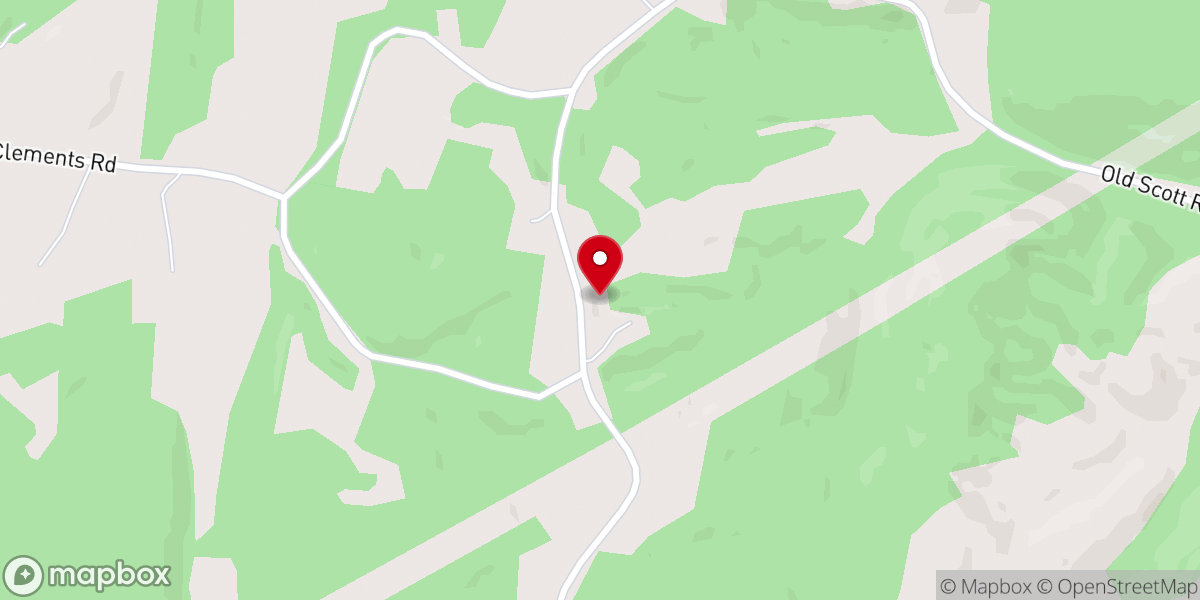 Map showing location of Scott Chapel
