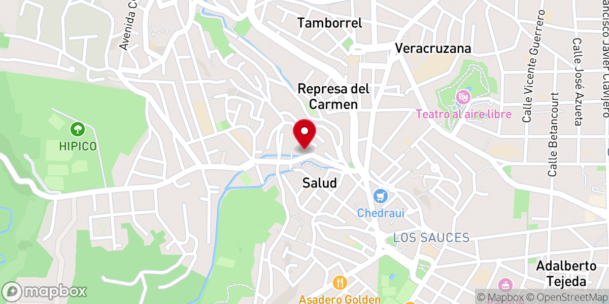Map showing location of Iglesia Cristiana Pentecostal Salvación y Vida Nueva